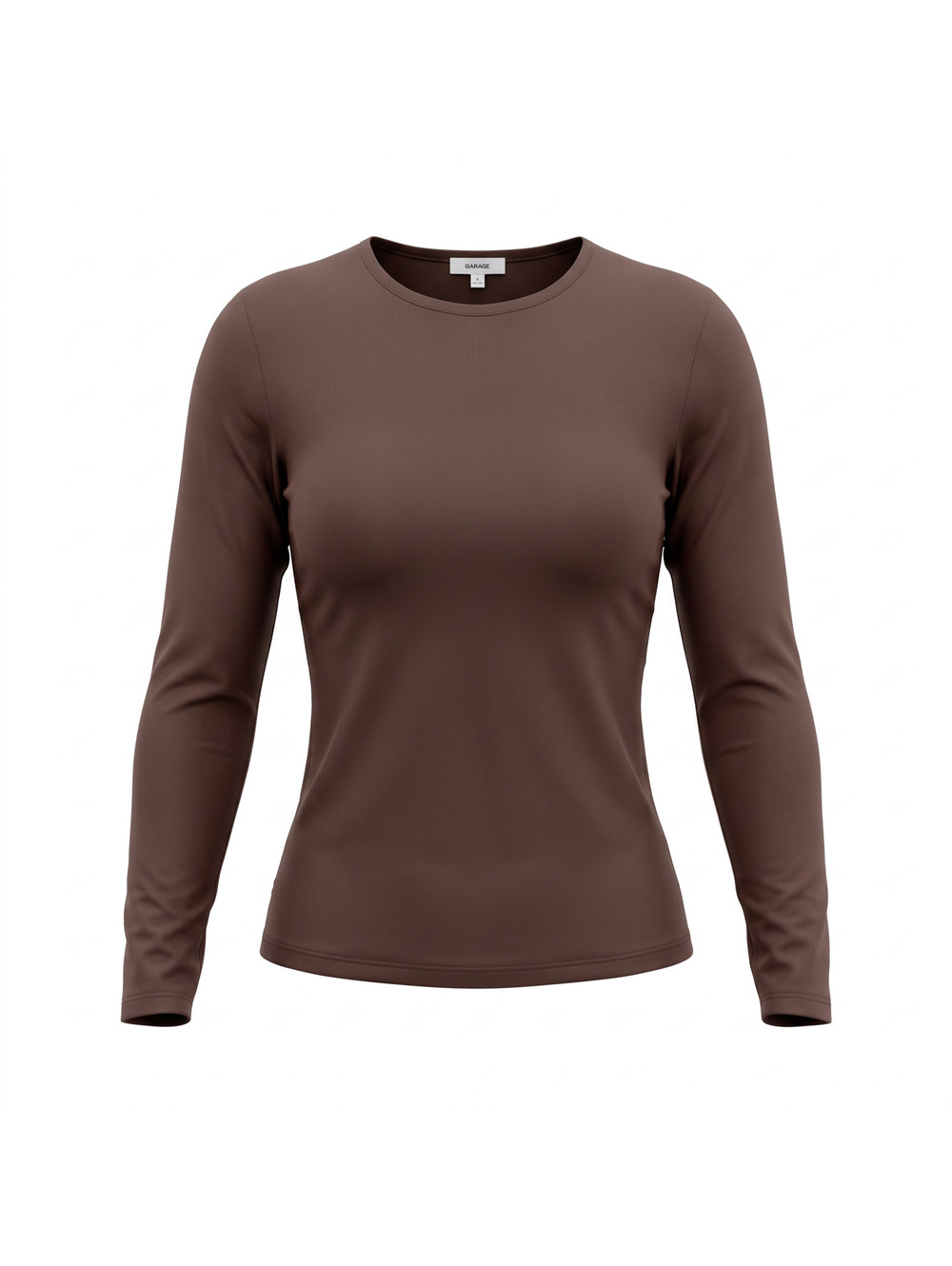 Garage Sleek Crewneck Long Sleeve Top